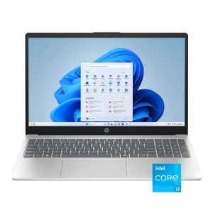HP 15.6" FHD Touchscreen Laptop - Intel Core i3-N305 - 8GB DDR4 - 256GB SSD - Windows 11 Home - Natural silver
