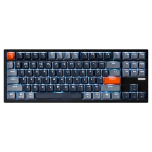 Adesso EasyTouch 1100 Mechanical Keyboard – RGB, Wired/Wireless/Bluetooth, 88-Key, Hot-Swappable, QMK/VIA, Copilot Key
