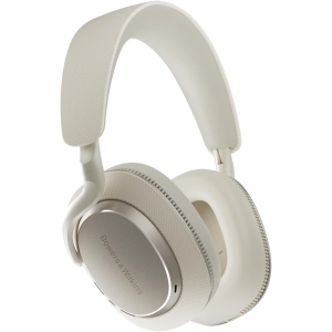 Bowers & Wilkins Px7 S3 Over-Ear Headphones, High-Resolution Sound, Comfortable Fit, Bluetooth, Active Noise Cancelling & Transparency Mode, 30-Hour Playtime, Canvas White