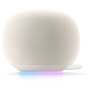 Google Home Speaker - Smart Speaker with 360-Degree Sound and Gemini For Home Voice Assistant - Porcelain - Exclusive Retail Partner