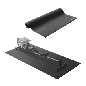 VEVOR 30" x 60" Treadmill Mat for Carpet Floor, 1/4" Thick, Exercise Equipment Mat for Treadmills, Stationary & Recumbent Bikes, High Density PVC Floor Protector, Waterproof