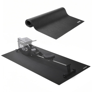 VEVOR 35.5" x 78.7" x 0.16" Treadmill Mat for Carpet Floor, Exercise Equipment Mat for Treadmills,Elliptical,Rowing Machine,High Density PVC Floor Protector,Waterproof and Non-slip