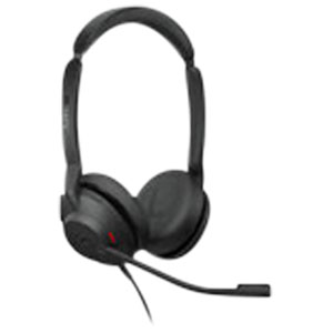 Jabra Evolve2 30 On-Ear Headset with Built-in Microphone (23189-899-879-01) - Black