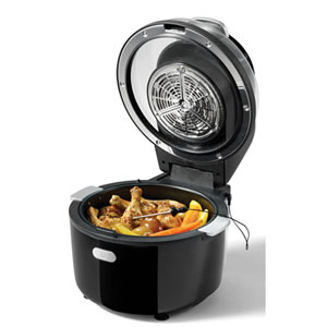 Heritage Infrared Steam Air Fryer - 4.3L/4.5Qt - Black