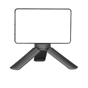 Mobile Phone Fill Light, Portable Outdoor Fill Light, Mood Light, Pocket Light, Wide Color Temperature, 20 Lighting Effects, Lightweight and Convenient - Black with Mini Tripod