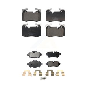 Front Rear Ceramic Brake Pads Kit For Mini Cooper With 316mm Diameter Rotor KTC-100832