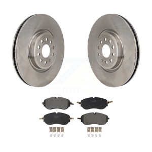 Front Disc Brake Rotors And Ceramic Pads Kit For Volkswagen ID.4 Audi Q4 e-tron Sportback K8T-104735