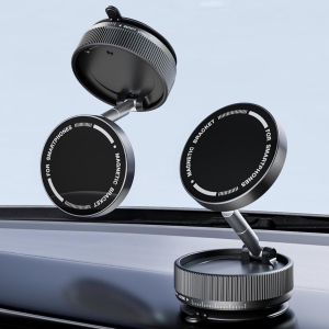 Magsafe Car Mount Phone Holder - Support Cellulaire Auto Magnetic Phone Stand Car, Strong Suction Cup Adjustable Stand for iPhone and All Smartphones, Gym Mirror, Bathroom, Deskto