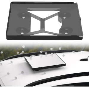 Starlink Mini Mount,Flat Magnetic Starlink Mini Car Shield Mount with Protective Cover,Black