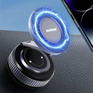 Car Phone Holder for Magsafe [96LBS Ultra Vacuum Suction+2800gf Ultra Magnetic] Car Phone Mount 360° Adjustable, Phone Holders for Your Car for iPhone 16 Pro Max 15 14 13 12 Plus