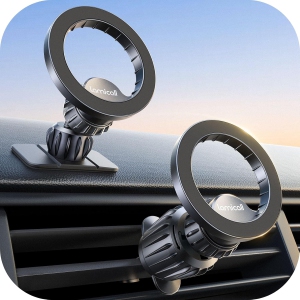 L for Magsafe Car Mount Holder -(20 Strong Magnets) Magnetic Phone Holder for Car Phone Mount Dash 360 Cell Phone Holders for Your Car Accessories, Women Men iPhone 16 Pro Max 15