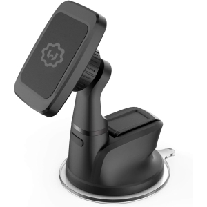 Dashboard Mount, W Universal Magnetic Car Mount Holder, Windshield Mount and Dashboard Mount Holder for Cell Phones with Strong Dashboard Gell– (New Rectangle Head)