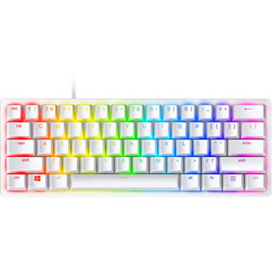 Razer Huntsman Clavier de jeu mini avec interrupteurs optiques rétroéclairés - Violet