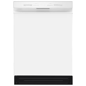 Midea 24" 52dB Front-Control Hybrid Tub Dishwasher ENERGY STAR (MDF24P2BWW) - White