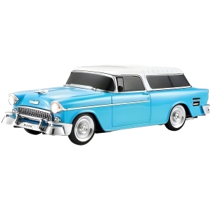 Sedan Bluetooth Speaker – HD Sound, FM Radio, TWS Stereo, LED Party Lights, USB/TF Playback, Hands‑Free Mic – Cool Portable Car Décor for Home, Office & Outdoors