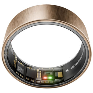 Ultrahuman Ring AIR Smart Ring with Health, Sleep & Fitness - 6 Battery - Rose Gold - Size 12