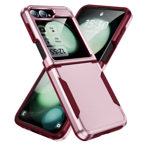 Supershield Case For Samsung Z Flip 7 Shockproof Armor TPU Bumper Hard Plastic Phone Cover - Pink