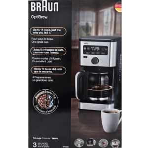 Braun Optibrew Coffee Maker #KF-5350 Refurbished (Excellent)