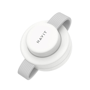 HAVIT W3105 Portable Foldable 3-in-1 Wireless Charger for Phone/Watch/Earbuds_White