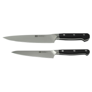 ZWILLING Pro 5.5" Compact Chef's Knife with Pro 8" Traditional Chef's Knife