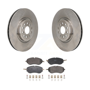 Front Disc Brake Rotor Semi-Metallic Pad Kit For Volkswagen ID.4 Audi Q4 e-tron Sportback K8F-104263