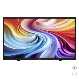 Acer 15.6" Moniteur tactile portatif – Complet HD 1080p, Léger & Prêt pour les voyages
