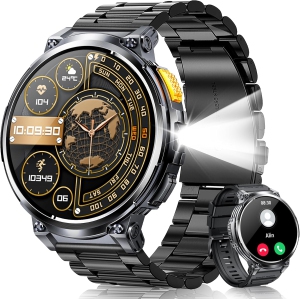 Prime Made 52mm Fitness Tracker with Heart Rate Monitor and Multi-Sport Mode