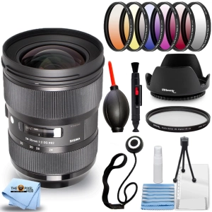 Sigma 24-35mm f/2 DG HSM Art Lens for Nikon F - Telephoto and Wide Angle Lenses