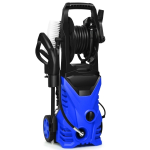 Heavy-Duty 2030PSI Electric Pressure Washer with Hose Reel for Car, Patio & Driveway