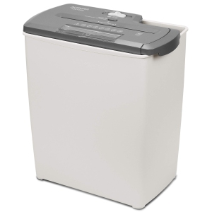 Déchiqueteuse à papier Aurora As810Sd à coupe droite de 8 feuilles, déchiqueteuse pour CD et cartes de crédit avec panier