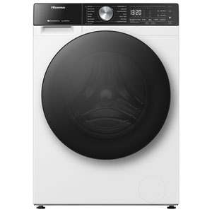 Hisense 3.1 Cu. Ft. (IEC) Compact Washer with Steam and Wi-Fi - Energy Star (WF5S2845BW) - White