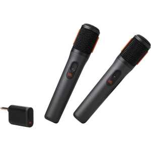 PartyBox Wireless Mic - 2X Digital Wireless Microphones, Rechargeable Battery (20hrs - 700mAh), Clear Voice, Crisp Sound, Stable 2.4GHz Connection, Compatible with All PartyBox.