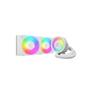 Arctic Liquid Freezer III Pro 240 A-RGB AIO CPU Water Cooler (Intel & AMD), New Silent & Powerful VRM Fan, Improved Radiator, Efficient PWM Pump - WHITE (ACFRE00186A)