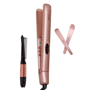 Megastar Flat Iron X NKB Stylista – 1-inch Tourmaline Hair Straightener