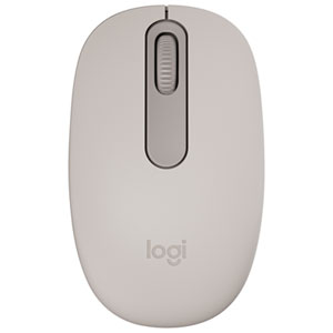 Logitech M196 Wireless Optical Bluetooth Ambidextrous Mouse - Sand - Only at Best Buy