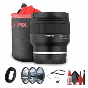 Tamron 35mm f/2.8 Di III OSD M 1:2 Lens Sony E-Mount – Full-Frame Prime, 1:2 Macro + More