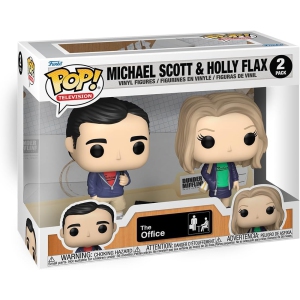 Pop Television The Office 3.75 Inch Action Figure 2-Pack - Michael Scott & Holly Flax