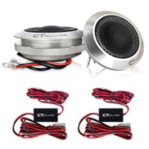 CT Sounds MESO-25-TWT 25mm 50W RMS Flush-Mount Premium Silk-Dome Tweeters (Pair)