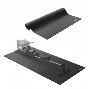 VEVOR 36" x 78" Treadmill Mat for Carpet Floor, 1/4" Thick, Exercise Equipment Mat for Treadmills,Elliptical,Rowing Machine,High Density PVC Floor Protector,Waterproof and Non-slip