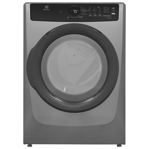 Electrolux 8 Cu. Ft. Large Capacity Gas Dryer with Moisture Sensing, LuxCare Dry System & Energy Star (ELFG7437AT) - Titanium