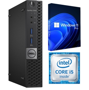 Dell OptiPlex 3040 Micro / i5-6400T 2.2GHz / 16GB RAM / 240GB SSD / Windows 11 Pro / WiFi - Business Desktop PC Computer - Refurbished (Good)