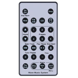 Universal Replacement Remote Control Fits for Bose Wave Sound Touch Music Radio System I II III IV, AWRCC2 AWRCC3 AWRCC1 AWRCC4 AWRCC6 Wave Music System