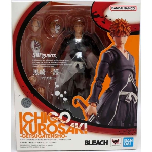Bleach 6 Inch Action Figure S.H. Figuarts - Ichigo Kurosaki Getsugatensho