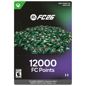 EA Sports FC 26 - 12000 FC Points (XBOX Series X|S/XBOX One) - Digital Download