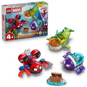 LEGO Spidey: Underwater Vehicles - 154 Pieces (11207)