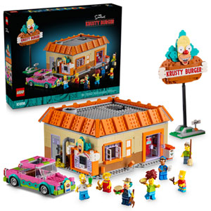 LEGO Icons: The Simpsons: Krusty Burger - 1635 Pieces (10352)