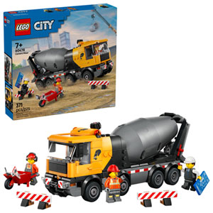 LEGO City Great Vehicles: Cement Mixer - 371 Pieces (60478)