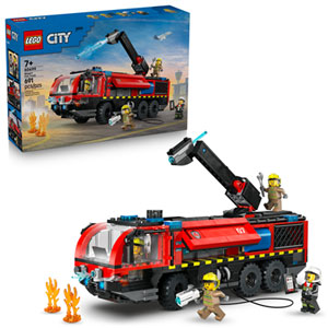 LEGO City Fire: Airport Fire Truck - 691 Pieces (60499)
