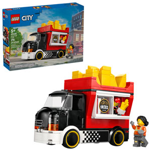 LEGO City Great Vehicles: Fries Food Truck - 216 Pieces (60488)