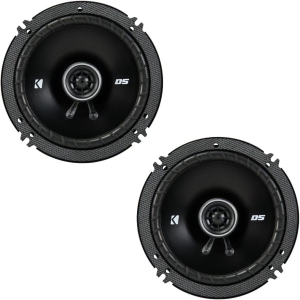2 Kicker 43DSC6504 6.5" 240 Watt 2-Way 4-Ohm Car Audio Coaxial Speakers DSC6504